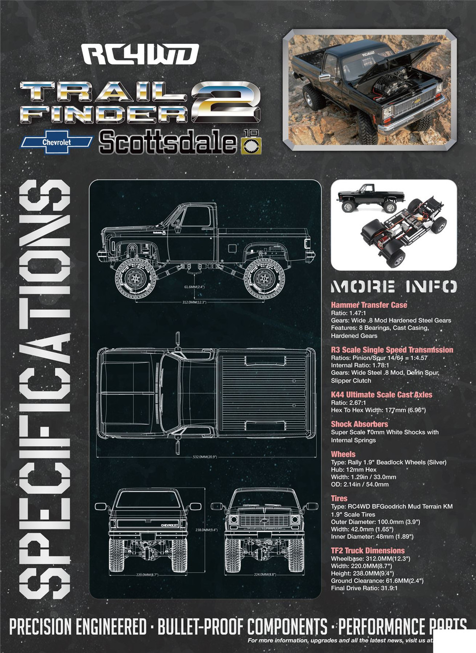 Renページ Z-RTR0066 RC4WD Trail Finder 2 