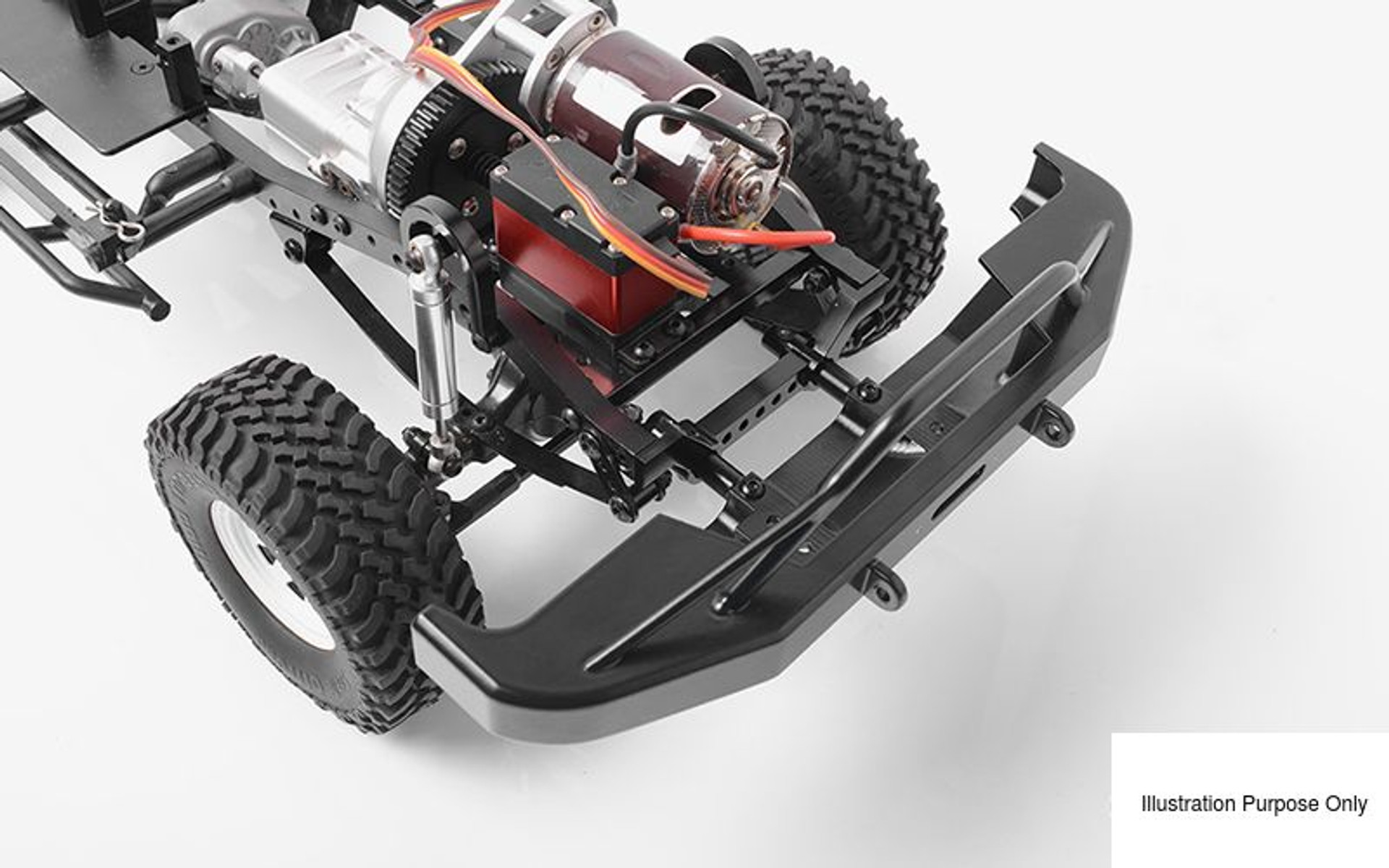 Tough Armor Front Winch Bumper for K5 Chevy Blazer TF2 RC4WD ZX0032