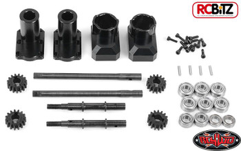 CLEARANCE 30% DISCOUNT RC4WD Portal Rear Axle CONVERSION Axial AX-10 Axles AX10 Scorpion SCX10 Z-A0091