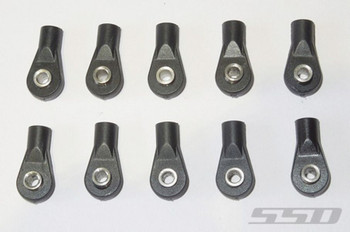 M3 Short Plastic Rod Ends 10 Axial Width Steel Balls 19mm long SSD00020 SSD