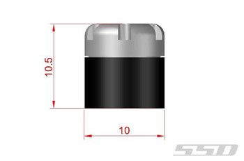 SSD Scale Locking Hubs only RED Ford SSD0011 replace wheel nuts TOOL NEEDED