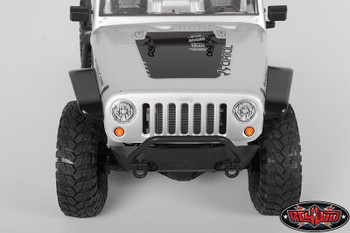 CLEARANCE 30% DISCOUNT Aluminum Tube Front Fender for Axial Jeep Rubicon BLACK RC4WD Z-S1152 Direct fit