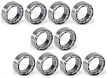 Metal Shield Bearings 8x12x3.5mm x10 Super Bully Yota TF2 Axles Z-S0681 II G2