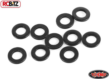 RC4WD M3 Flat Washer BLACK Z-S0909 Spacer TF2 G2 RC Metal Packer Shim
