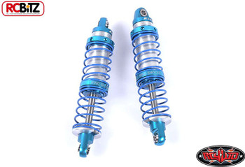 RC4WD King Off-Road Dual Spring Shocks 80mm MEDIUM OD Z-D0055 Shock Blue