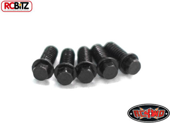 RC4WD Miniature Scale Hex Bolts (M2 x 5mm) BLACK Z-S0625 Bolt Scaler Detail
