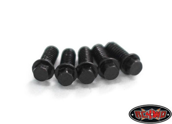 RC4WD Miniature Scale Hex Bolts (M2 x 5mm) BLACK Z-S0625 Bolt Scaler Detail