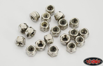 RC4WD Nylock Nut M3 SILVER Z-S0627 scaler TF2 G2 Nuts Trail Finder II Glande 2
