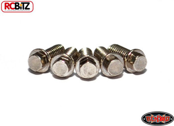 RC4WD Miniature Scale Hex Bolts (M2.5 x 6mm) 20 SILVER Z-S0663