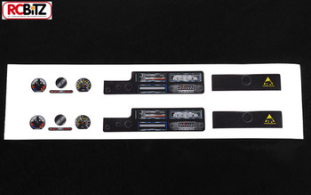 Mojave II Dash Decal Sheet Trail Finder 2 TF2 Dashboard Instruments  Z-B0111 RC