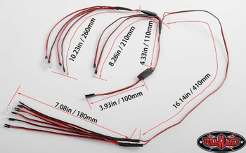 12 LED Basic Lighting System For RC4WD Toyota Land Cruiser Body FJ40 Z-E0071