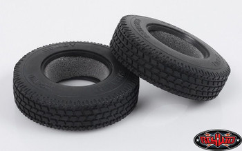 Roady 1.7" Commercial 1/14 Semi Truck Tires 14th Tyre Tamiya Lorry RC4WD Z-T0032