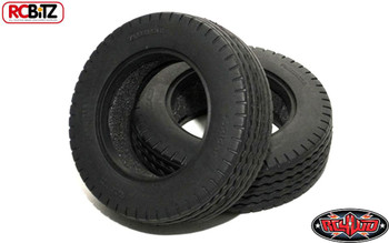 2 LoRider 1.7" Commercial Semi Truck Tire 14th Tyre Tamiya Lorry RC4WD Z-T0066 Low Rider