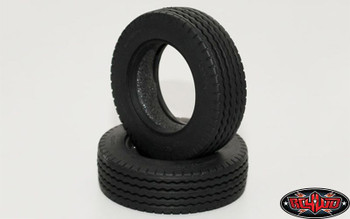 2 LoRider 1.7" Commercial Semi Truck Tire 14th Tyre Tamiya Lorry RC4WD Z-T0066 Low Rider