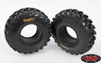 Genius Sem Fronteira 2.2 scale Tires SOFT Agressive Tread RC4WD Tyre Z-T0131 RC