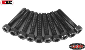 Steel Socket Head Cap Screws M3 x 18mm 10 BLACK 2.5mm metric hex driver Z-S0741