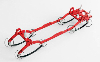 Leaf Spring Shackles & Mounts Kit scaler Truck build 4 leafs Z-S0047 TF2 RC4WD