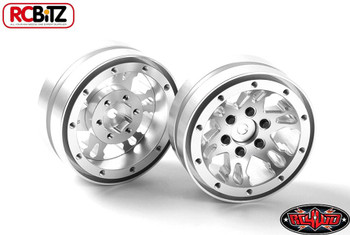 Silver 1.9 Universal Beadlock Wheel D1 Z-W0175 RC4WD Moduler BUILD YOUR WAY