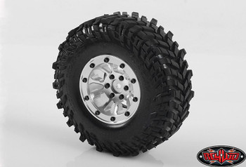 Silver 1.9 Universal Beadlock Wheel D2 Z-W0179 RC4WD Moduler BUILD YOUR WAY