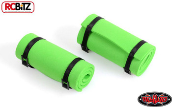 1/10 Scale Sleeping Roll Mat w/Straps GREEN Z-S1300 RC4WD Black straps 10th Toy