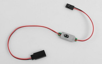 RC4WD Mini ON OFF Switch For Lighting Unit Bars Receiver Plugs 12' Z-E0081 11.1v