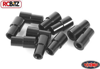 12mm Steps spacers BLACK Washer M3 ID 3.1mm OD 5 & 6mm RC4WD Z-S0897 RC
