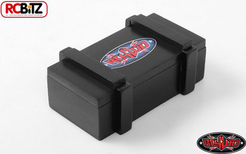 RC4WD 1/10 Wooden Shipping Case Tool Box Storage Black RC4WD Logo Z-S1612 TOY