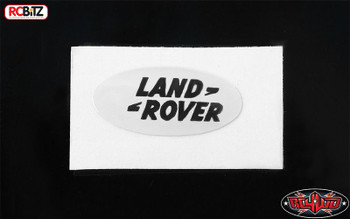 TOY Land Rover Emblem for Defender D90 Body WHITE Logo Badge Sticker VVV-C0202