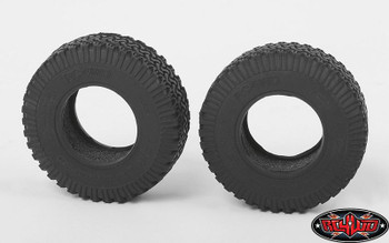 Dirt Grabber 1.0" All Terrain Scale Tires 18th RC Micro Tyre RC4WD Z-T0142 PAIR