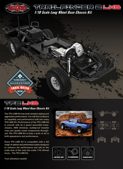 Trail Finder 2 Truck Kit LWB 1/10 Scale Long Wheel Base Chassis ONLY Kit Z-K0059