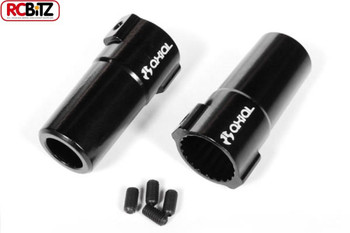 AXIAL Aluminium Straight Axle HUB CARRIER 2 AR60 OCP Wraith Bomber AX30789