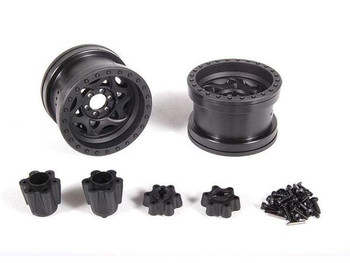 2.2" Walker Evans Wheels IFD BLACK for most Tyres Beadlock air holes AX31118