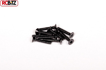 CLEARANCE 30% DISCOUNT Axial 3 x 16 mm Hex Socket Tapping Flat Head BLACK 10 AXA0467 Countersunk