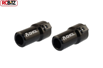 Aluminum Rear Axle Lockout 2pcs SCX10 Inc 4 mounting grub screws STRONG AX30494