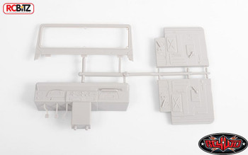 RC4WD Cruiser Dashboard Parts Tree Door Cards Front window screen FJ40 Z-B0067