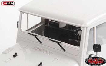 RC4WD Cruiser Dashboard Parts Tree Door Cards Front window screen FJ40 Z-B0067