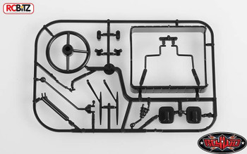 RC4WD Cruiser Accessories Parts Steering wheel Mirror Wipers Shifter Z-B0071