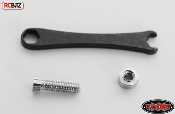 Ultra Scale Hardened Steel Driveshaft Nuts Bolts & Wrench x10 RC4WD VVV-S0046