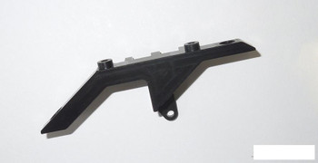 Diamond Front axle Upper 4 Link mount BLACK fits stock servo plate SSD00056