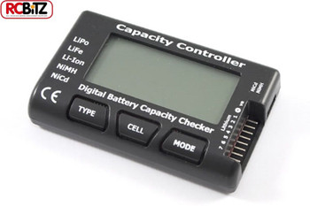 Etronix LiPo Cellmeter Battery Capacity Level ET0501 LiFe NiMH Voltage checker