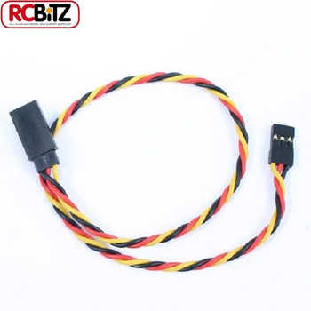 Etronix JR Receiver Twisted Extension Wire Servo ESC Lead Cable 30 cm ET0735 RC