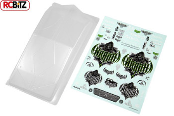 Axial Wraith Body RTR .40" CLEAR lexan polycarbonate panels AX04027 Panel Bonnet