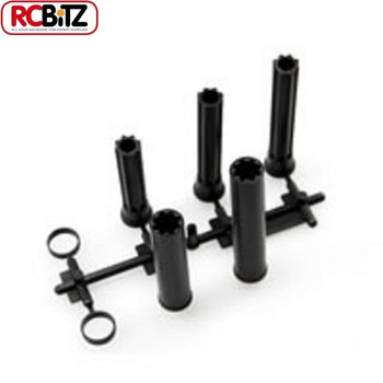 AXIAL WB8 Plastic DRIVESHAFT SCX10 Wraith AX10 rings & different length AX80084