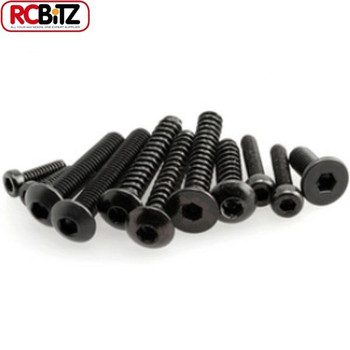 Axial HEX Socket Tap Flat Head M3 x 10mm BLACK 10 AXA465 Transmission mount Axial HEX Socket Tap Flat Head M3 x 10mm BLACK 10 AXA465 Transmission mount