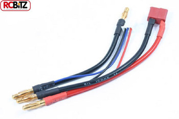 Balance Adaptor Lead  LIPO 2S Hardcase SADDLE DEANS 4mm Bullet Connector ET0283