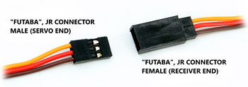 15cm 22AWG FUTABA TWISTED Y Lead Extension Wire Cable ET0751 Light Bar Connection