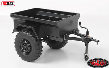 RC4WD 1/10 M416 Scale METAL Trailer w/ jocky wheel LEDs Ball & Hitch Z-H0009
