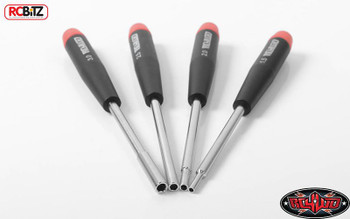 RC4WD 4pc Precision Metric Hex Nut Driver Set Minature Scale Bolts Z-F0030 Tool