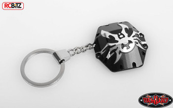 RC4WD Poison Spyder Bombshell Diff Cover KeyChain Key Ring Z-S0436 METAL