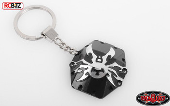 RC4WD Poison Spyder Bombshell Diff Cover KeyChain Key Ring Z-S0436 METAL